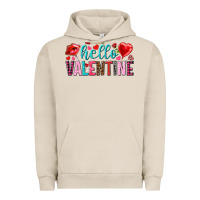 Pigment French Oak Hello Valentine Urban Hoodie - HowdyJamesFarm