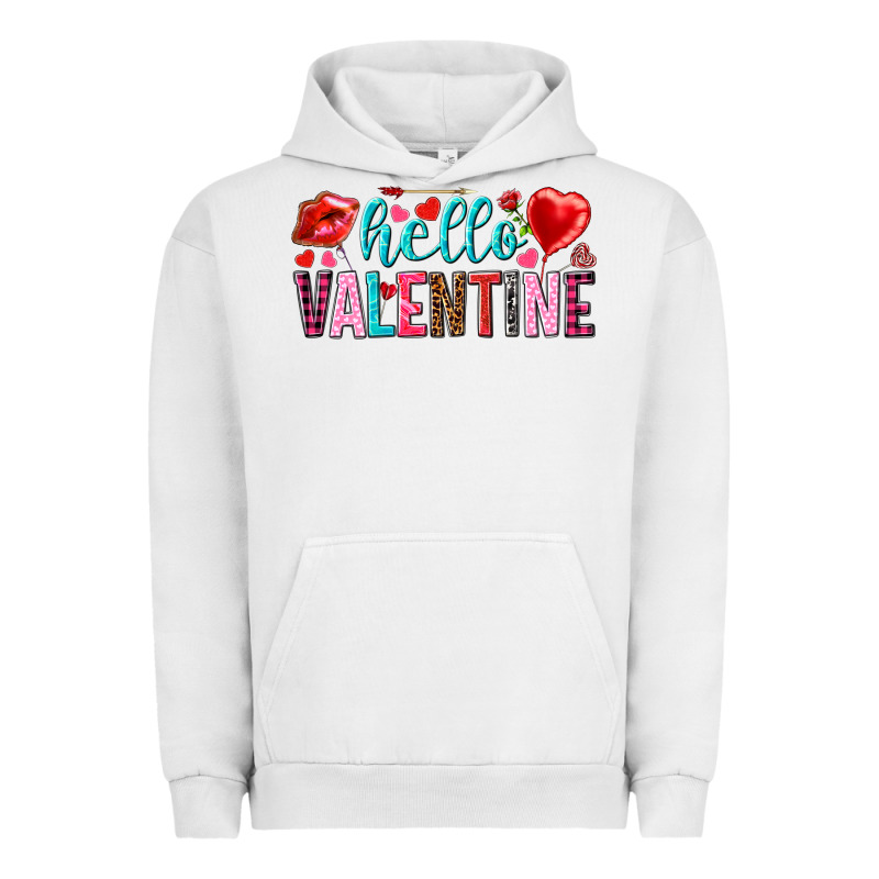 Hello Valentine Urban Hoodie by HowdyJamesFarm | Teevron