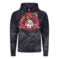 Cloud Black pink christmas believe  rainbow Vintage Hoodie - AdoDesignShop