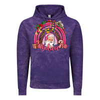 Cloud Purple pink christmas believe  rainbow Vintage Hoodie - AdoDesignShop