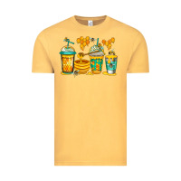 Vintage Mustard bumble bee honey coffee Vintage Tee - Jasminsmagicworld