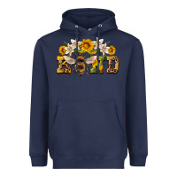 Navy bee kind Heavyweight Hoodie - Artiststas