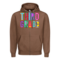 Chestnut third grade Zipper Hoodie - NancyCooperArtShop