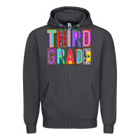 Smoke third grade Zipper Hoodie - NancyCooperArtShop