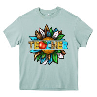 Arona teacher sunflower tbw Heavy Core Tee - texasbilliewilder