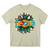Mossy teacher sunflower tbw Heavy Core Tee - texasbilliewilder