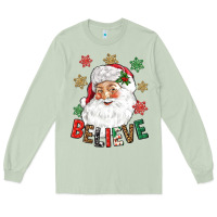 Matcha Believe Christmas Long Sleeve Tee - NancyCooperArtShop