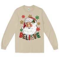 Mushroom Believe Christmas Long Sleeve Tee - NancyCooperArtShop