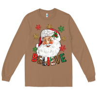 Toasted Coconut Believe Christmas Long Sleeve Tee - NancyCooperArtShop