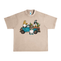 French Oak western gnomes truck sunflowers cactus gemstone leopard glitter serape Urban Heavy Tee - Artiststas