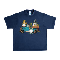 Navy western gnomes truck sunflowers cactus gemstone leopard glitter serape Urban Heavy Tee - Artiststas