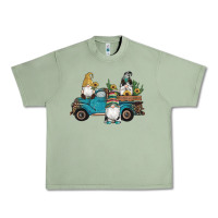 Oil Green western gnomes truck sunflowers cactus gemstone leopard glitter serape Urban Heavy Tee - Artiststas