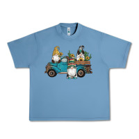 Pebble Blue western gnomes truck sunflowers cactus gemstone leopard glitter serape Urban Heavy Tee - Artiststas
