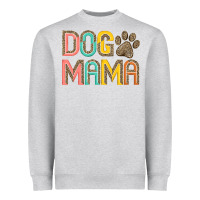 Heather Grey dog mama Heavyweight Sweatshirt - JahusDesignShop