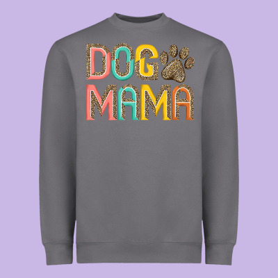 Dog Mama Heavyweight Sweatshirt Designed By Jahusdesignshop