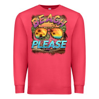 Cardinal becach please Premium Sweatshirt - BarkalooDesign