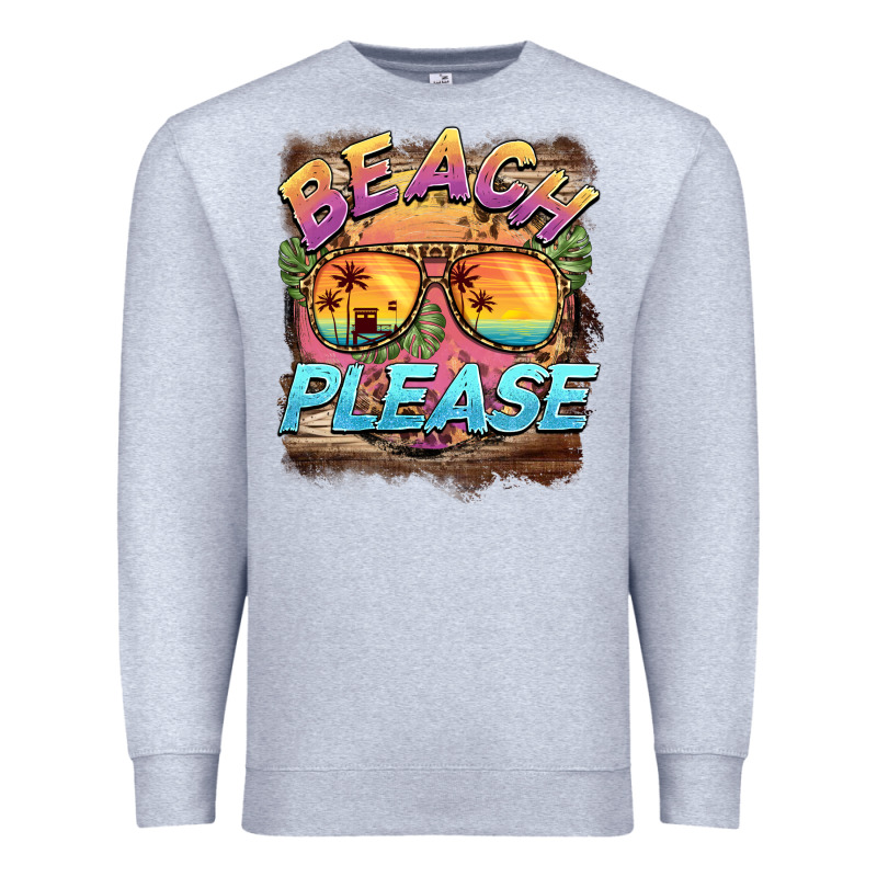 Becach Please Premium Sweatshirt by BarkalooDesign | Teevron