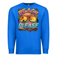 True Royal becach please Premium Sweatshirt - BarkalooDesign