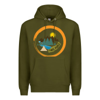 Army Green I hate people camping hiking Premium Hoodie - Bettercallsaul