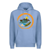 Colony Blue I hate people camping hiking Premium Hoodie - Bettercallsaul
