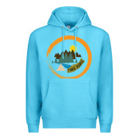 Ocean Blue I hate people camping hiking Premium Hoodie - Bettercallsaul