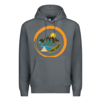 Rock I hate people camping hiking Premium Hoodie - Bettercallsaul