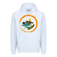 White I hate people camping hiking Premium Hoodie - Bettercallsaul