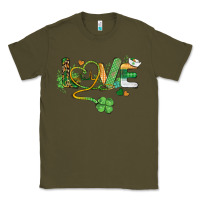 Army Green st. patricks day nurse love medical love Classic Tee - BarkalooDesign