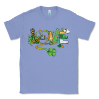 Colony Blue st. patricks day nurse love medical love Classic Tee - BarkalooDesign