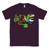 Plum st. patricks day nurse love medical love Classic Tee - BarkalooDesign