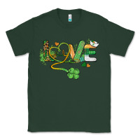Sports Green st. patricks day nurse love medical love Classic Tee - BarkalooDesign