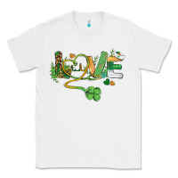 White st. patricks day nurse love medical love Classic Tee - BarkalooDesign