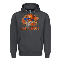 Smoke custom name basketball Zipper Hoodie - MaliasSmallBusiness