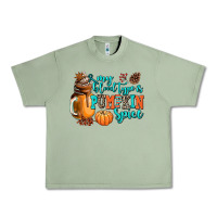Oil Green my blood type is pumpkin spice Urban Heavy Tee - AdoDesignShop