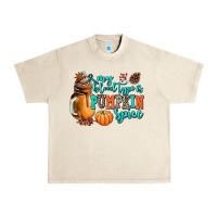 Sandshell my blood type is pumpkin spice Urban Heavy Tee - AdoDesignShop