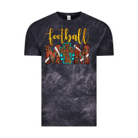 Cloud Black football mom Vintage Tee - JahusDesignShop