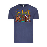 Vintage Denim football mom Vintage Tee - JahusDesignShop