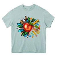 Arona teacher sunflower Heavy Core Tee - texasbilliewilder