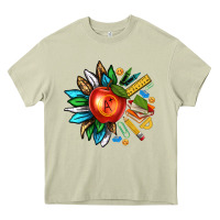 Mossy teacher sunflower Heavy Core Tee - texasbilliewilder