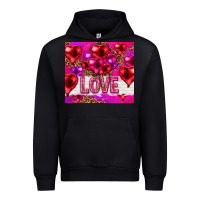 Black love heart shaped balloons tumbler hjf Urban Hoodie - HowdyJamesFarm