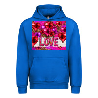 Cobalt love heart shaped balloons tumbler hjf Urban Hoodie - HowdyJamesFarm