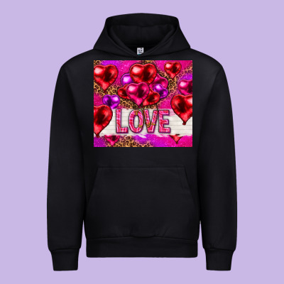Love Heart Shaped Balloons Tumbler Hjf Urban Hoodie Designed By Howdyjamesfarm
