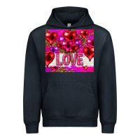 Navy love heart shaped balloons tumbler hjf Urban Hoodie - HowdyJamesFarm