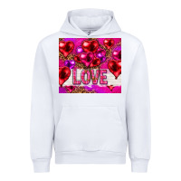 White love heart shaped balloons tumbler hjf Urban Hoodie - HowdyJamesFarm