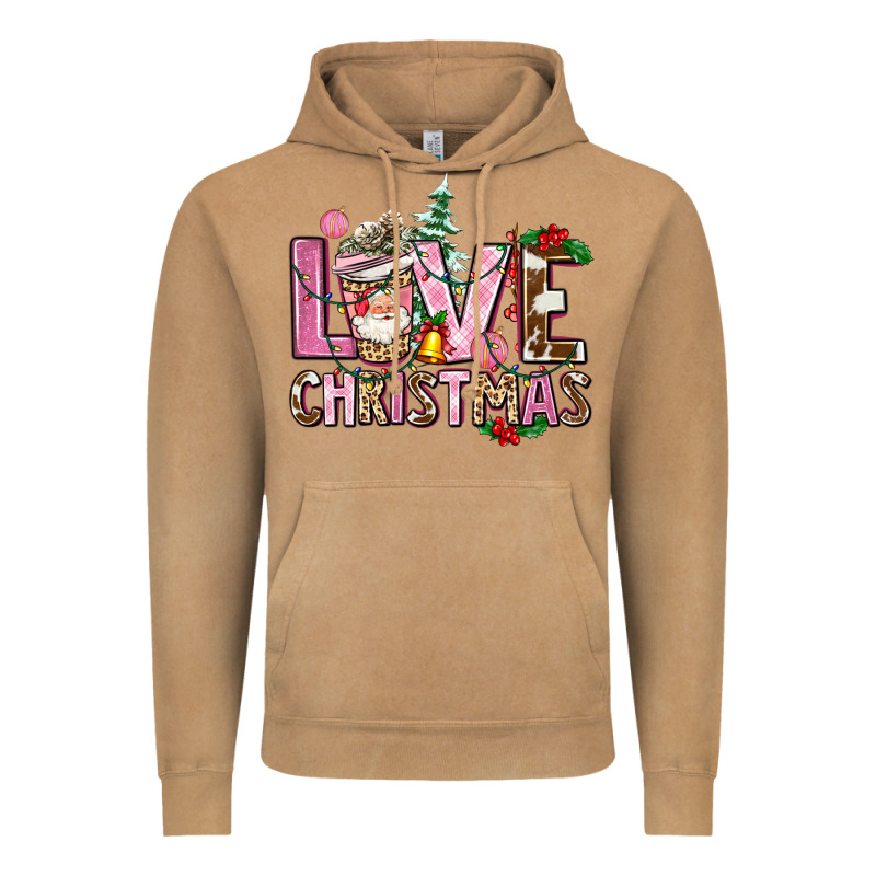 Love Christmas Vintage Hoodie by AdoDesignShop | Teevron