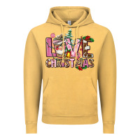 Vintage Mustard love christmas Vintage Hoodie - AdoDesignShop