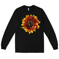Black ring o fine sunflower Long Sleeve Tee - LillyAllenDesigns