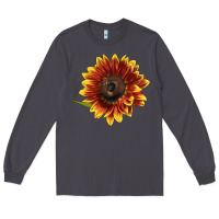 Smoke ring o fine sunflower Long Sleeve Tee - LillyAllenDesigns