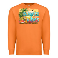Carrot summer vibes sunset and fruits Premium Sweatshirt - BarkalooDesign