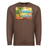 Chestnut summer vibes sunset and fruits Premium Sweatshirt - BarkalooDesign